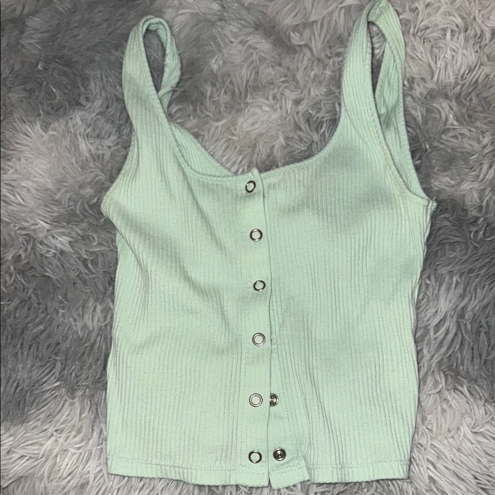 Mint Green Tank Top